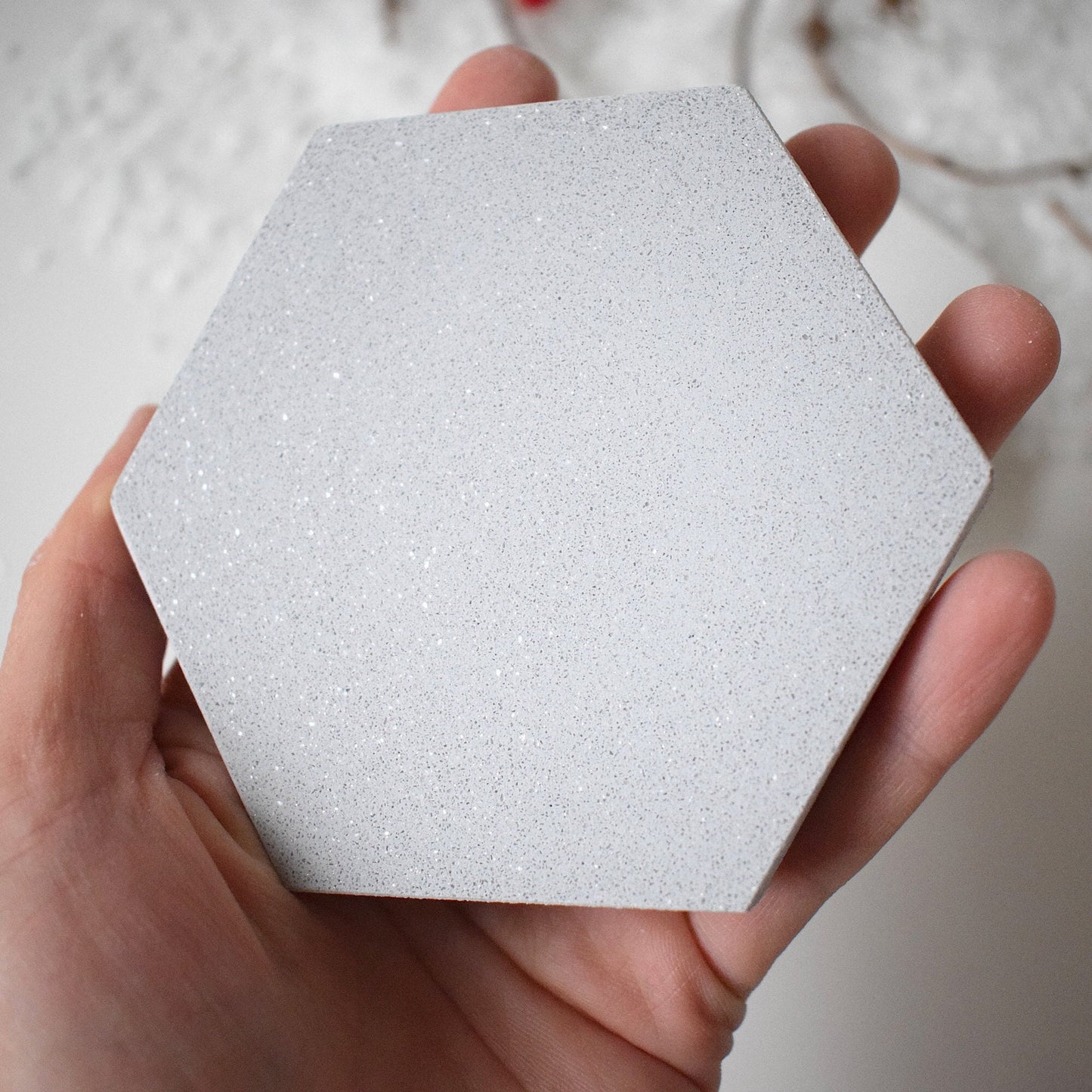 Granite Hexagon Coasters