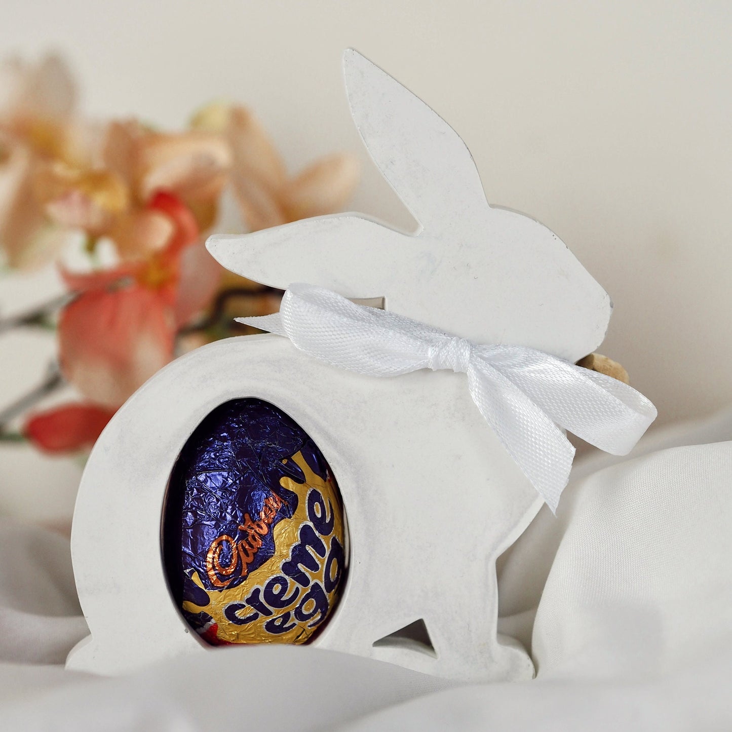 Concrete Easter Bunny Egg Holder