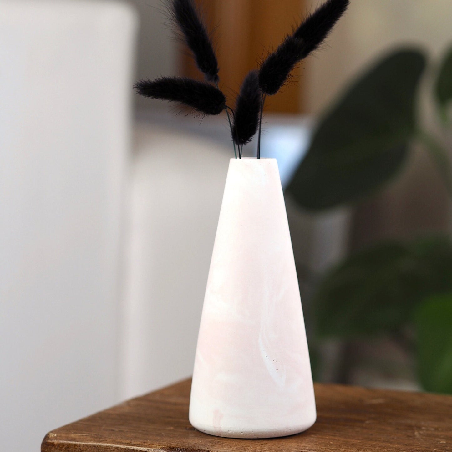 Concrete Tall Bud Vase