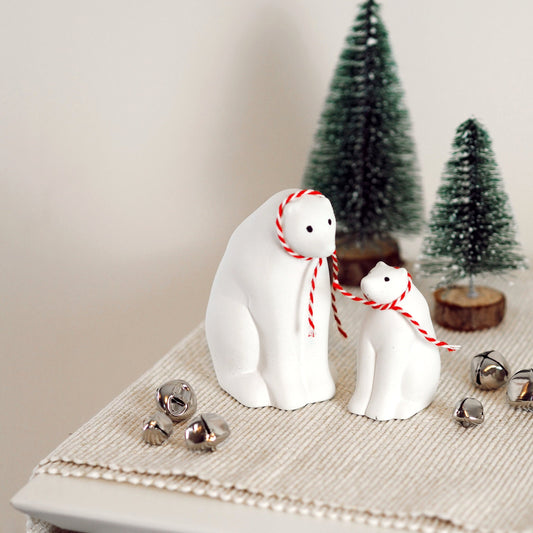 Concrete Polar Bear Set