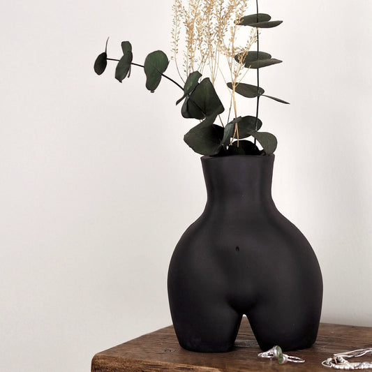 Concrete Booty Vase
