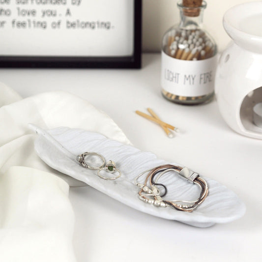 Concrete Feather Tray