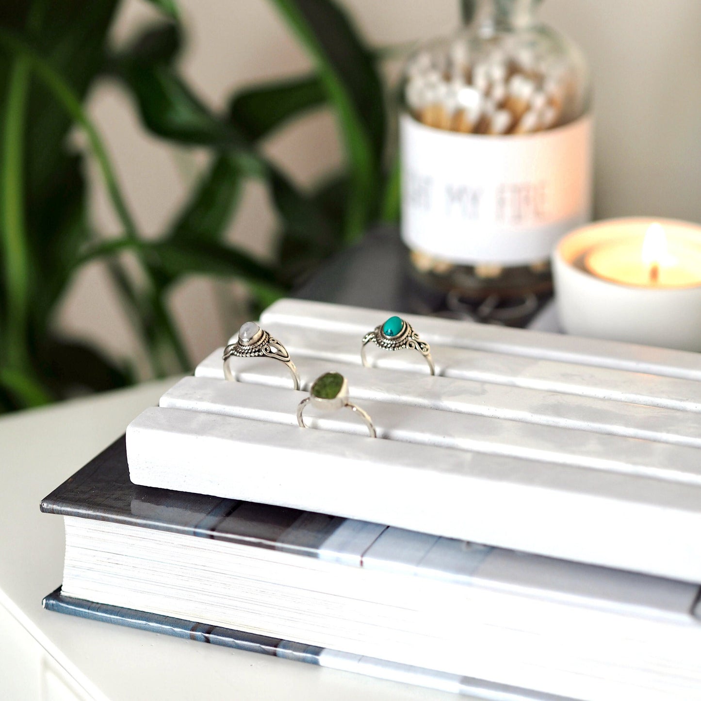 Concrete Ring Display Tray