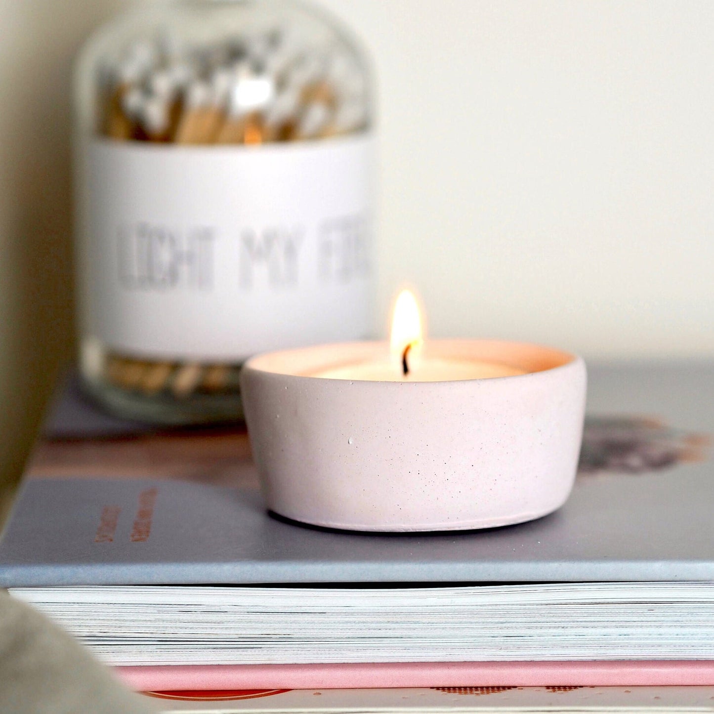 Concrete Tea Light Holder