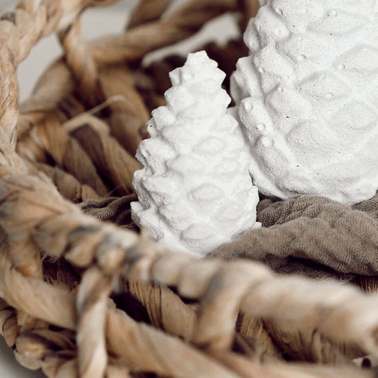 Concrete Pinecone Set
