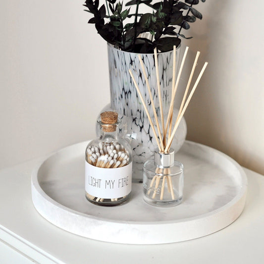 Round Concrete Display Tray (Large)