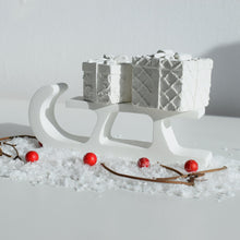 Load image into Gallery viewer, Concrete Sleigh and Presents Set
