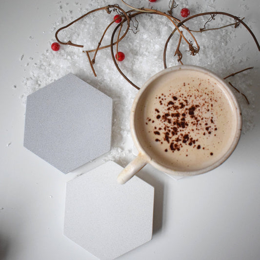 Granite Hexagon Coasters