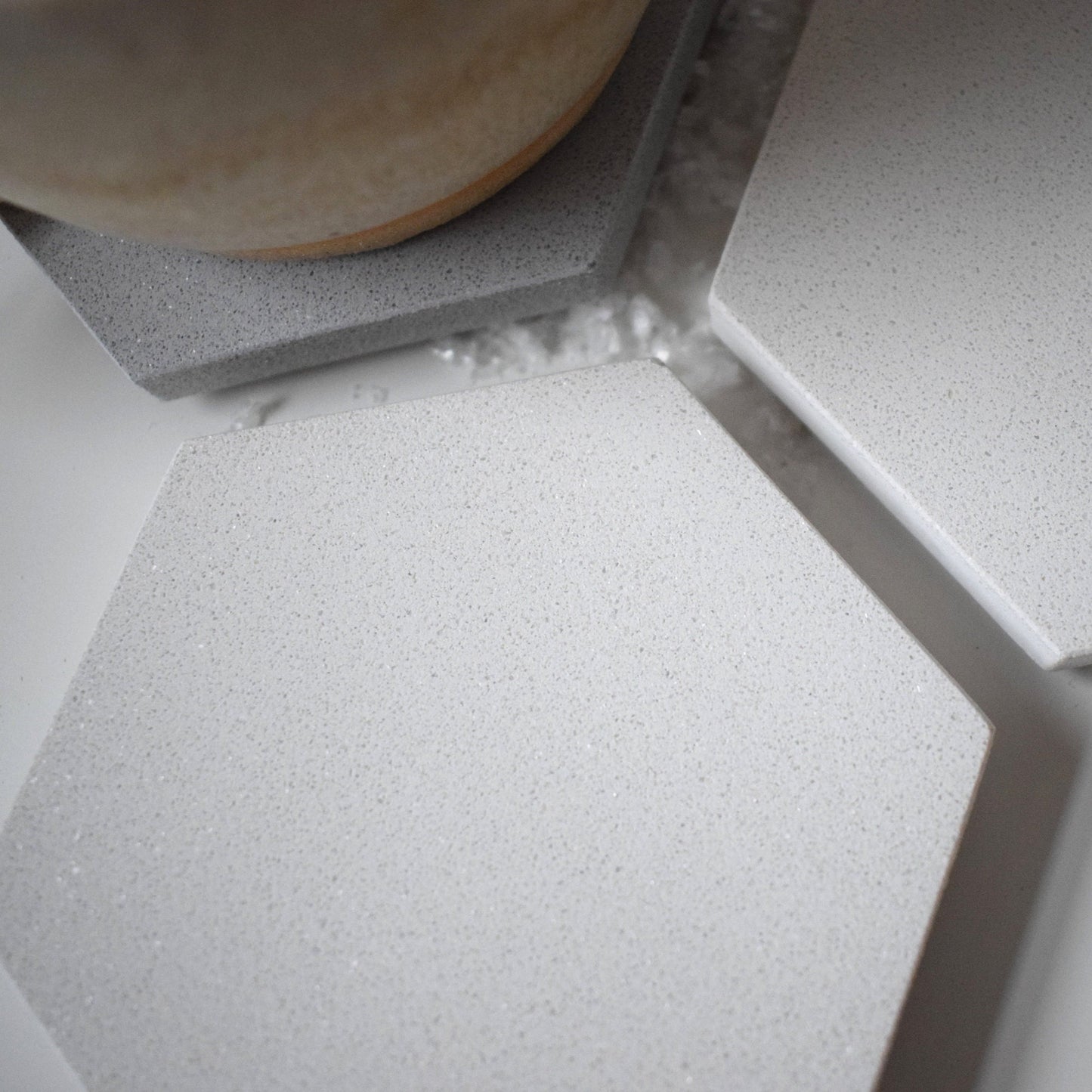 Granite Hexagon Coasters