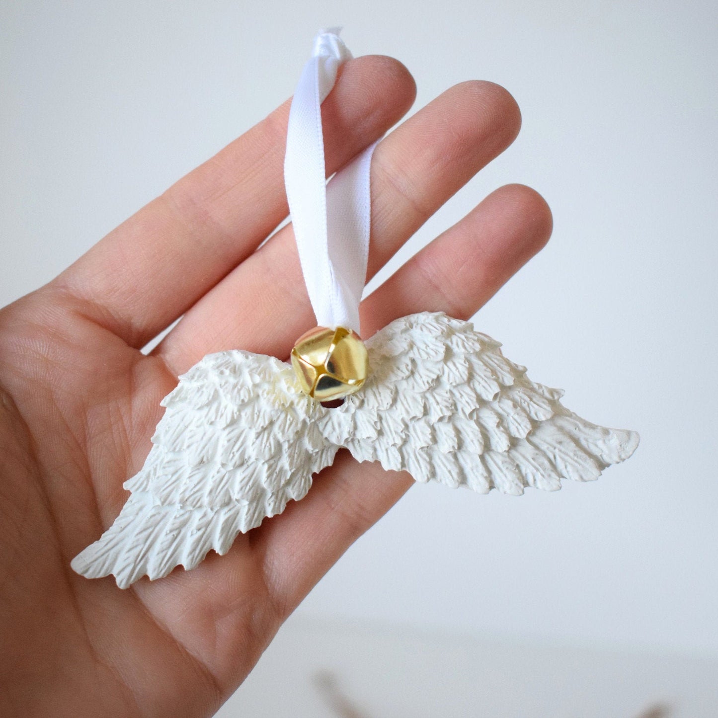 Concrete Angel Wing Christmas Decorations