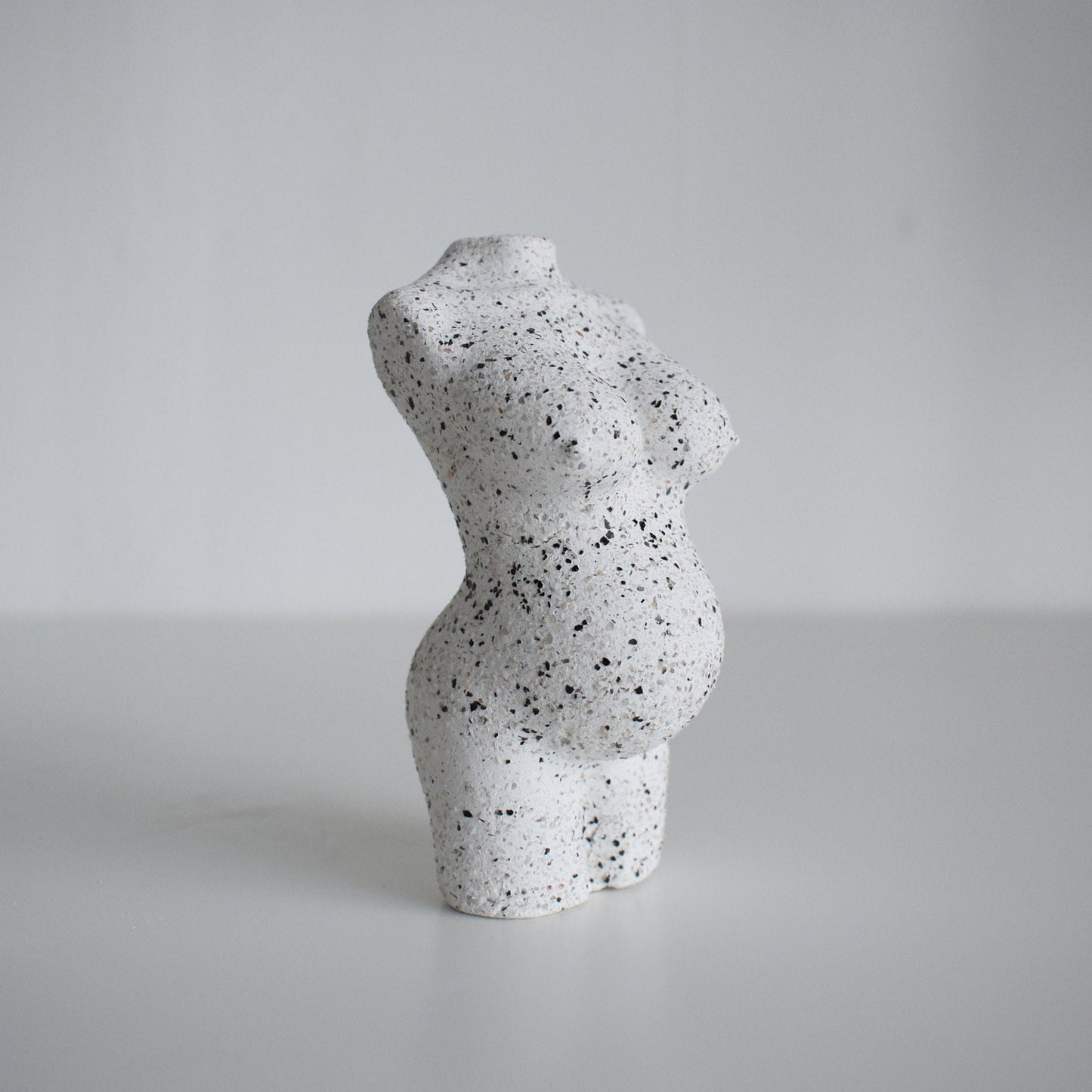 Concrete Pregnant Body Sculpture