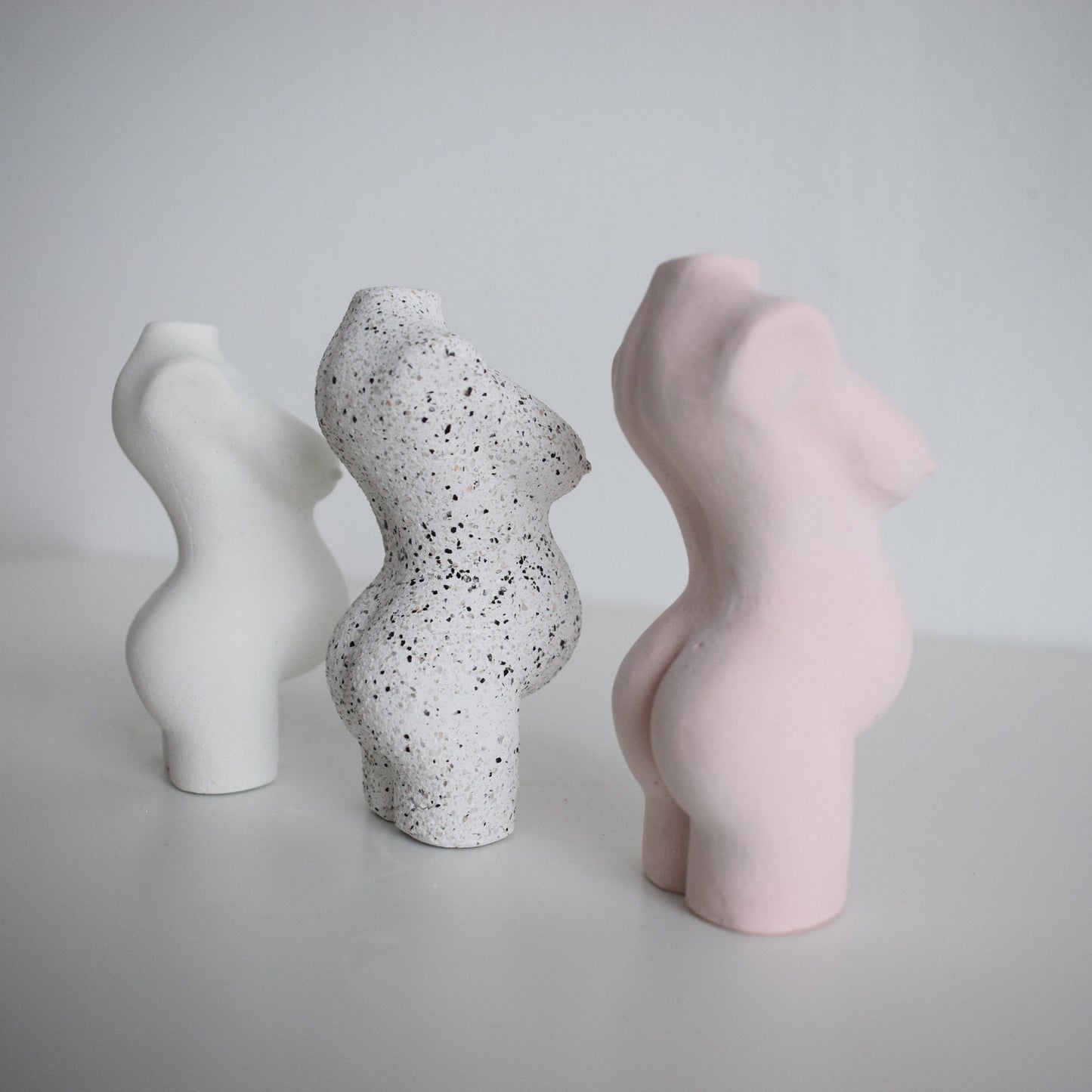 Concrete Pregnant Body Sculpture