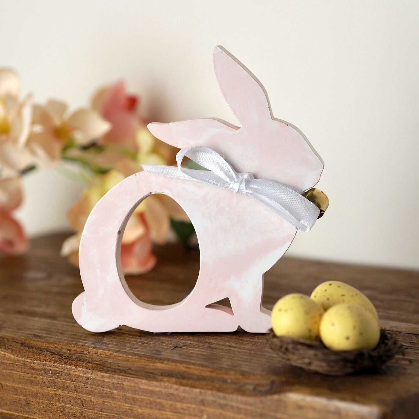 Concrete Easter Bunny Egg Holder