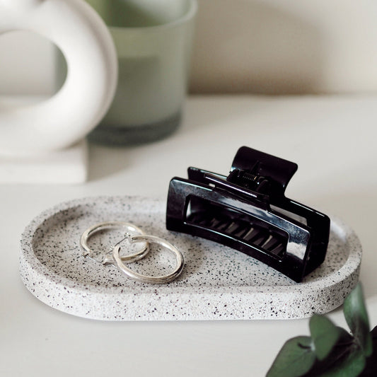 Concrete Oval Tray (Small)