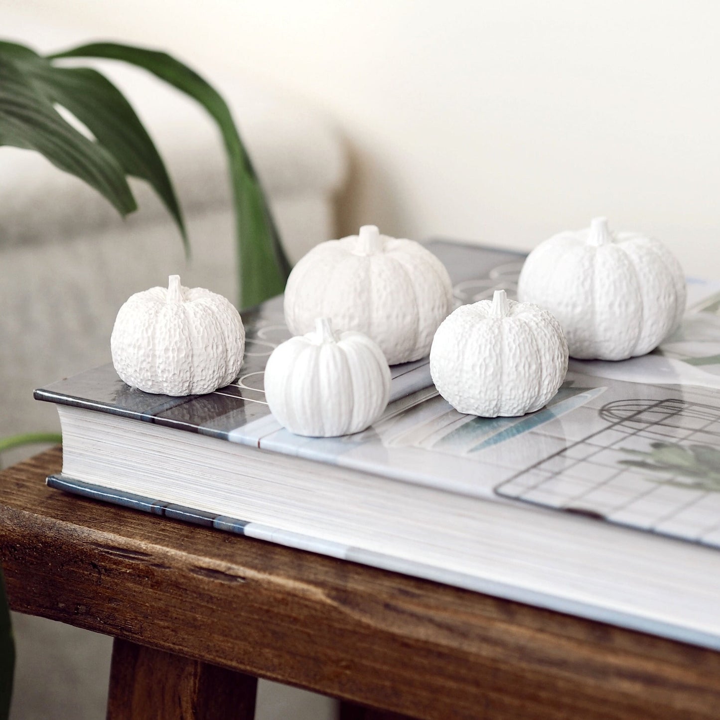 Concrete Pumpkins