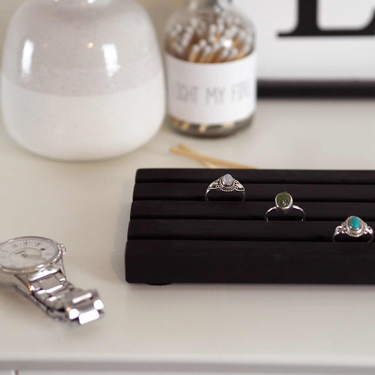 Concrete Ring Display Tray