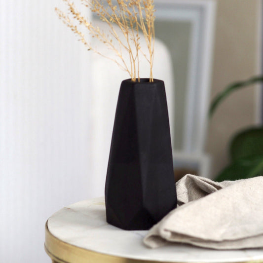 Concrete Geo Vase