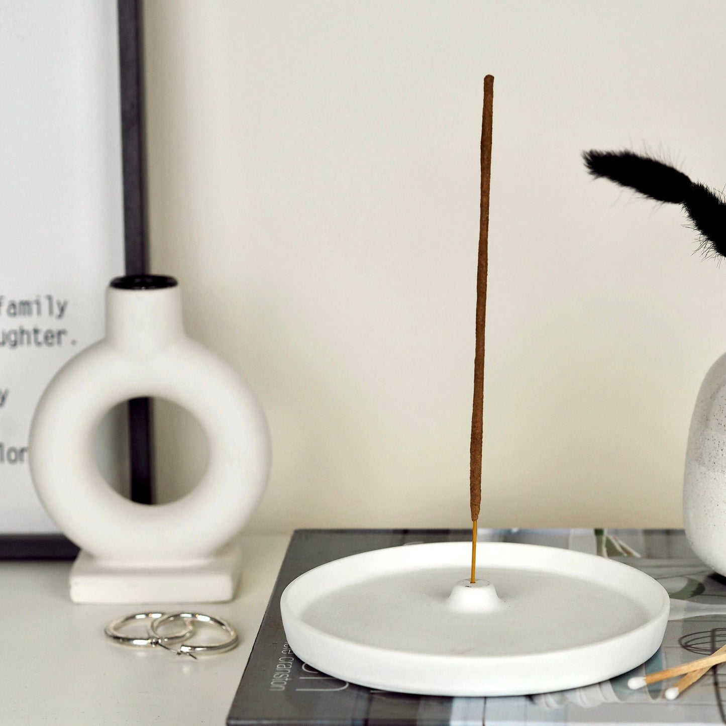 Concrete Incense Burner