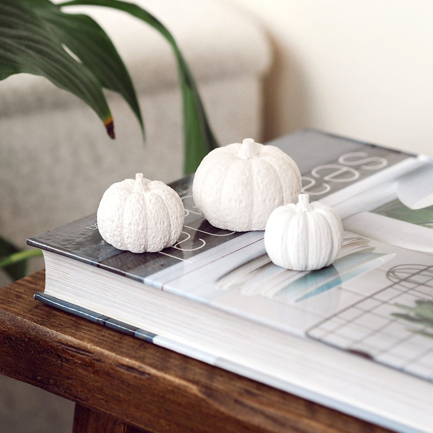 Concrete Pumpkins