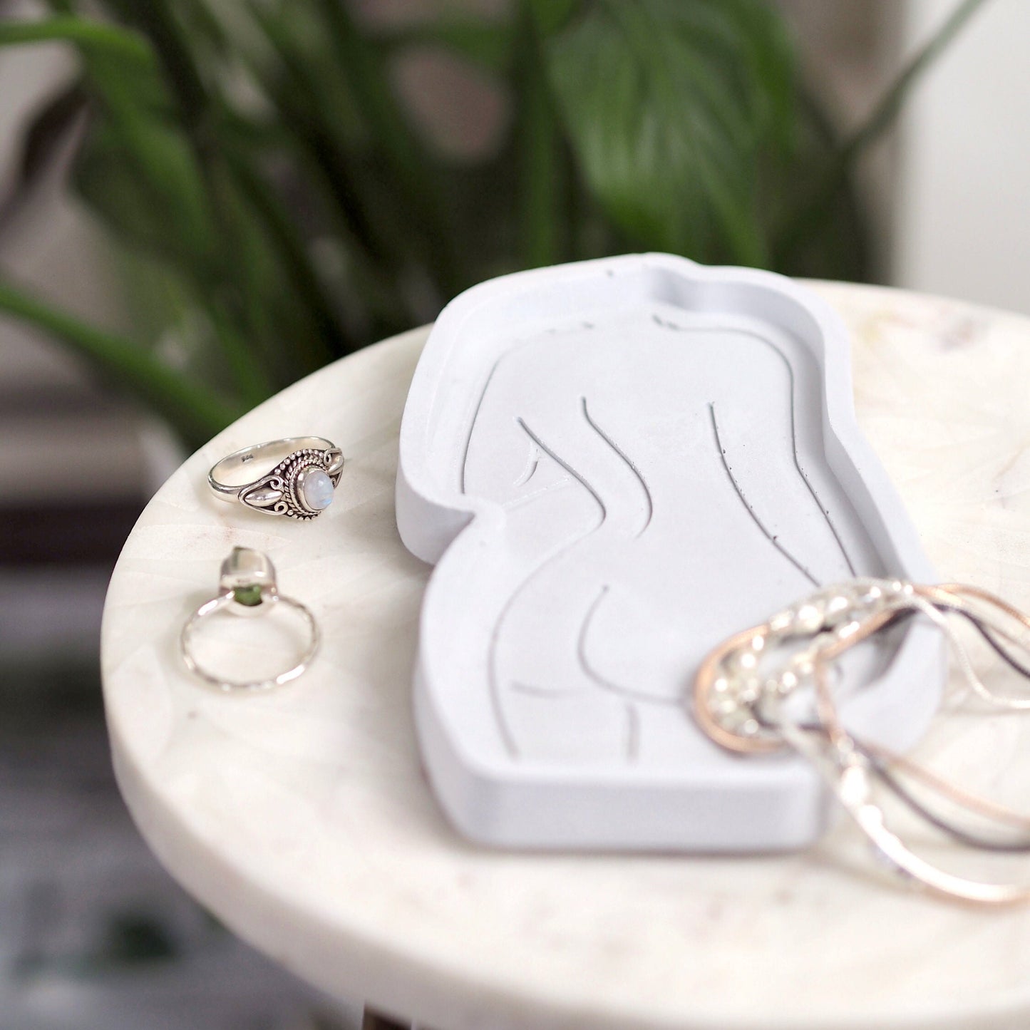 Concrete Body Trinket Dish