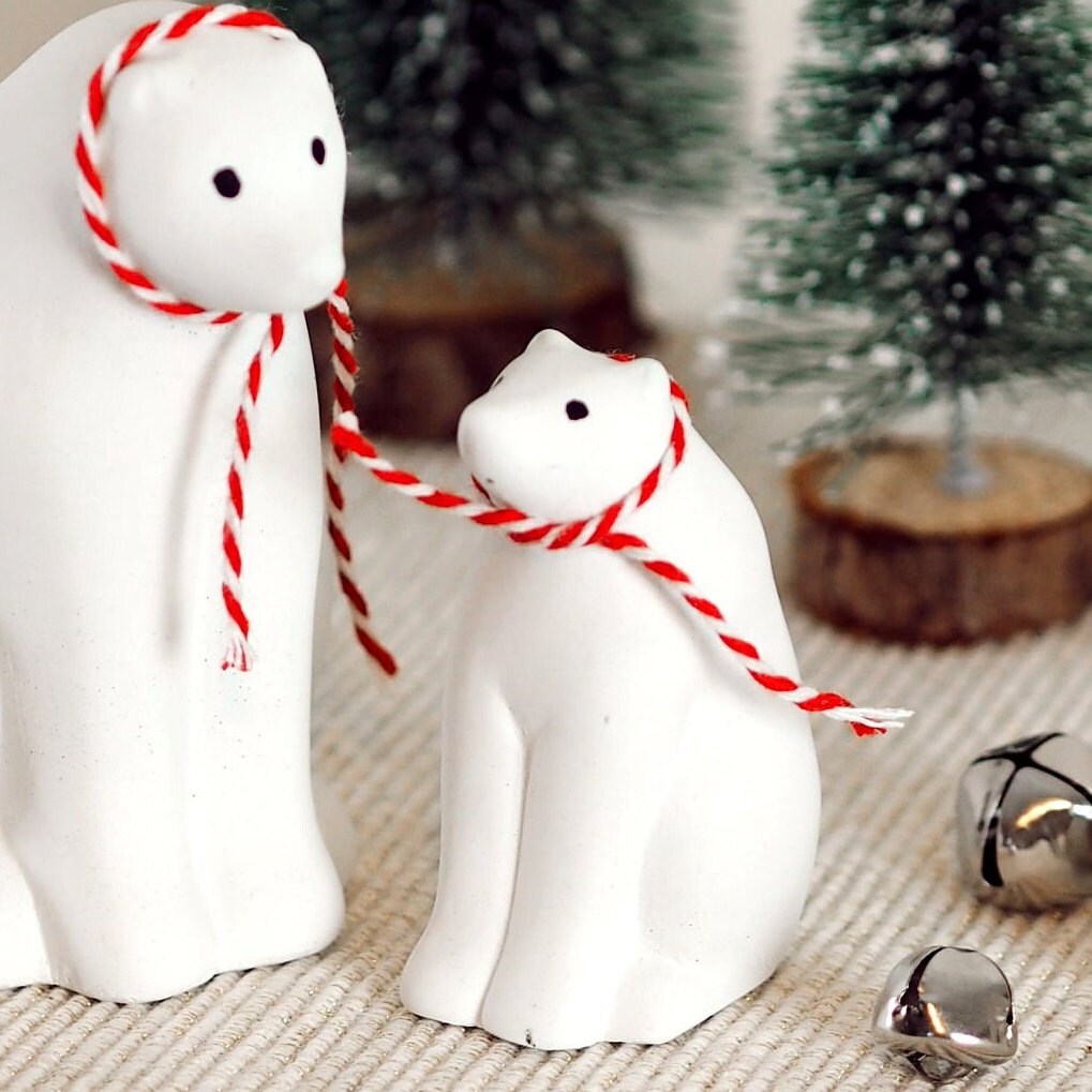 Concrete Polar Bear Set