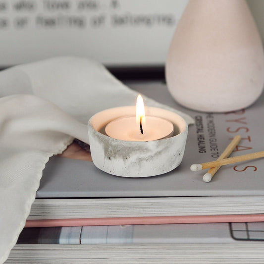 Concrete Tea Light Holder