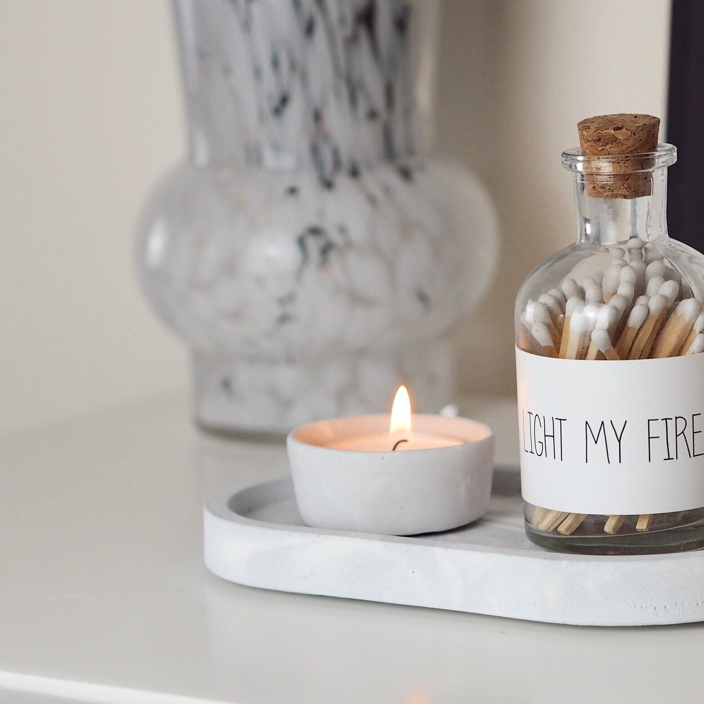 Concrete Tea Light Holder