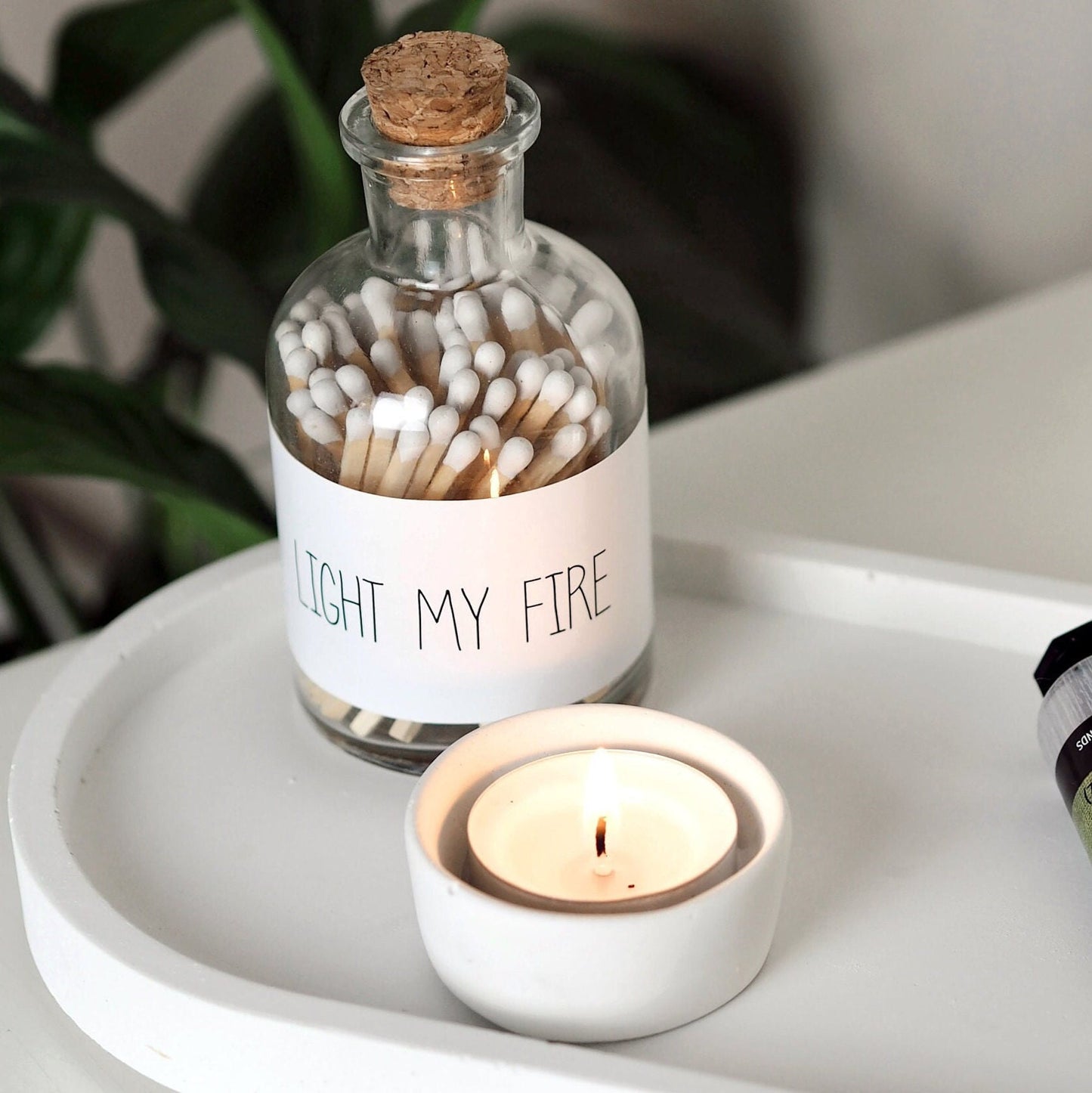 Concrete Tea Light Holder