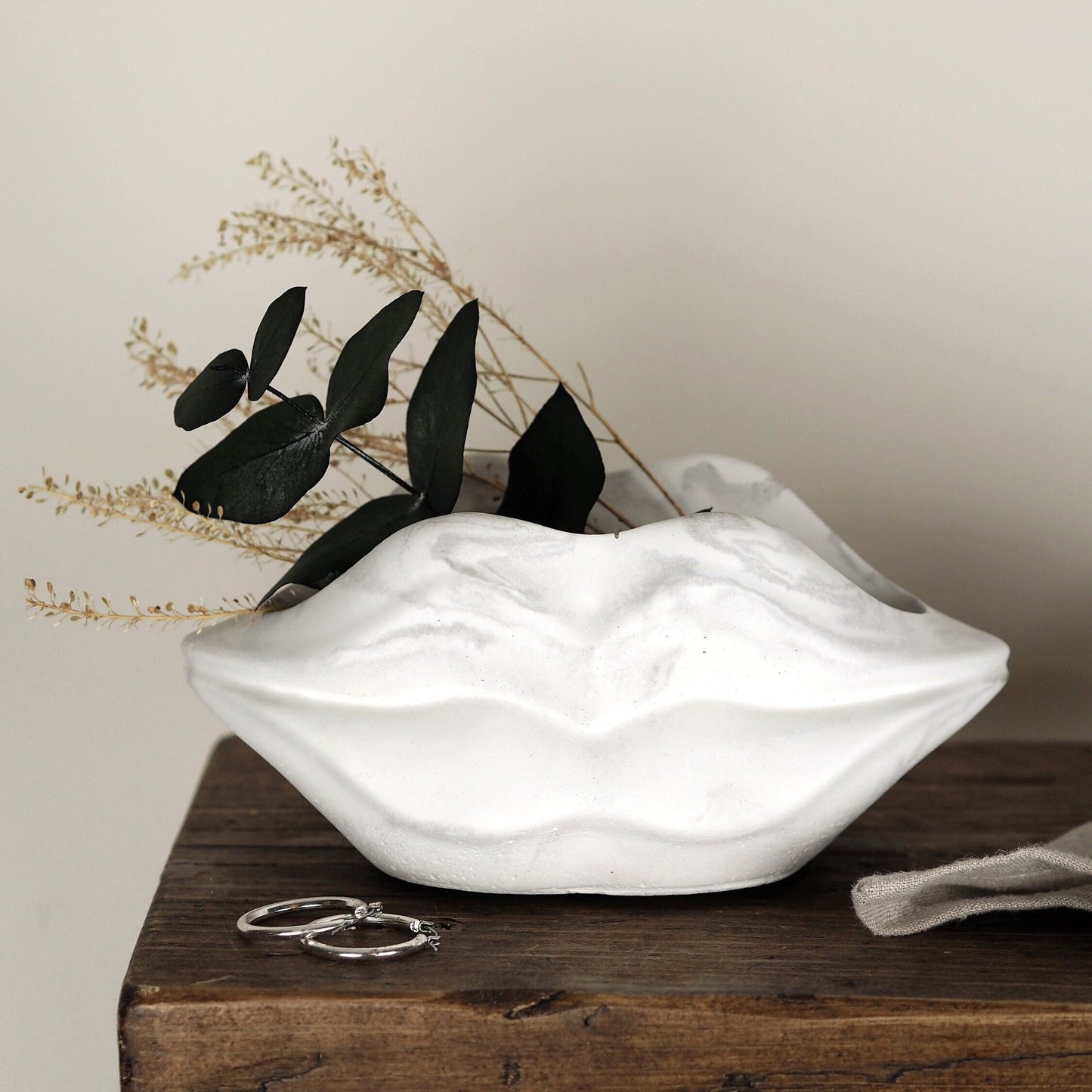 Concrete Lip Planter