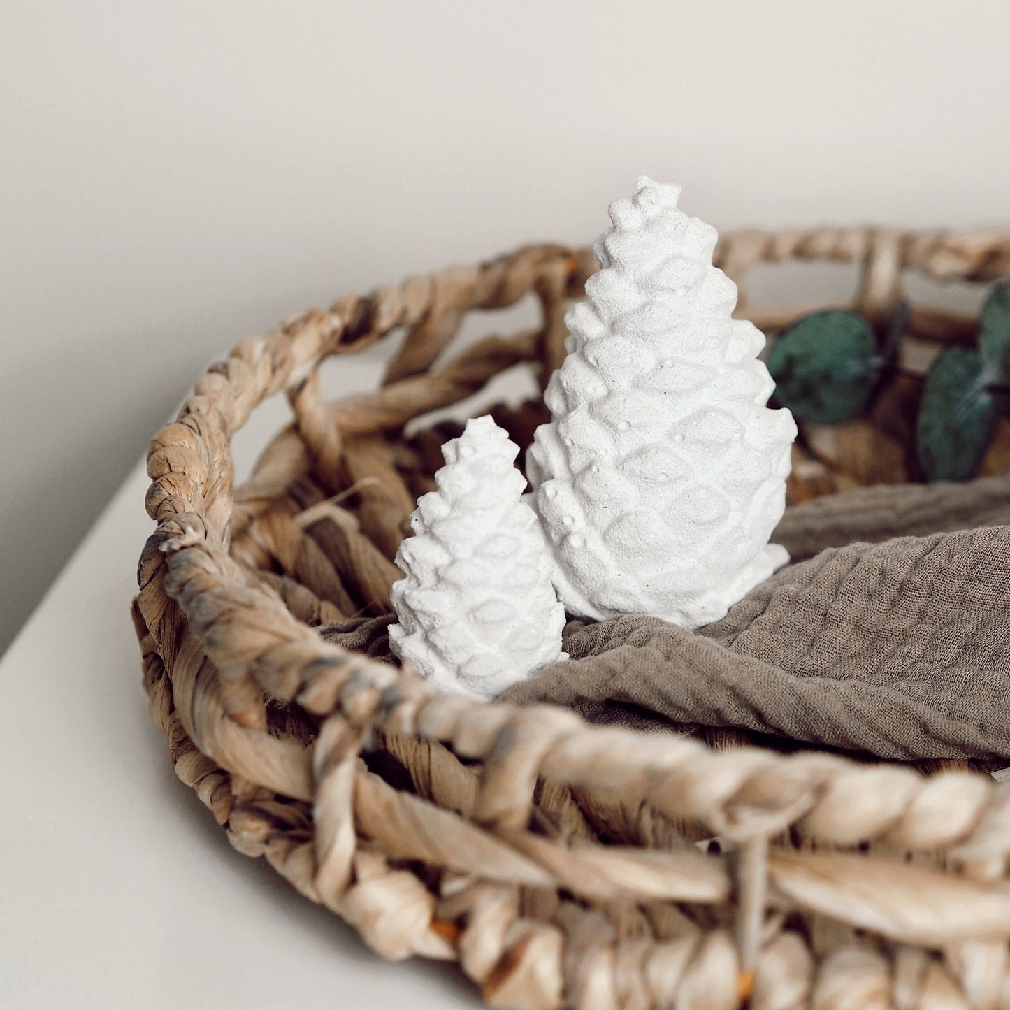 Concrete Pinecone Set