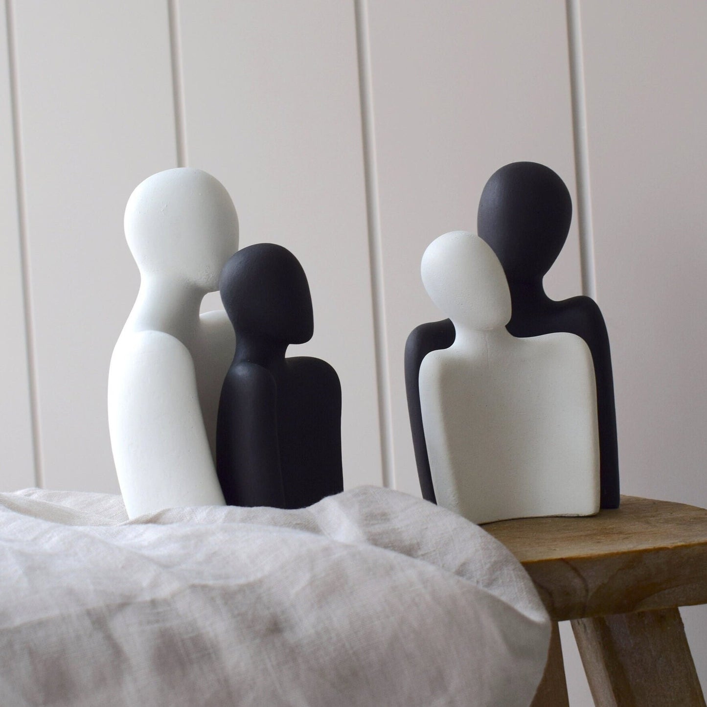 Concrete Sculpture Silhouettes
