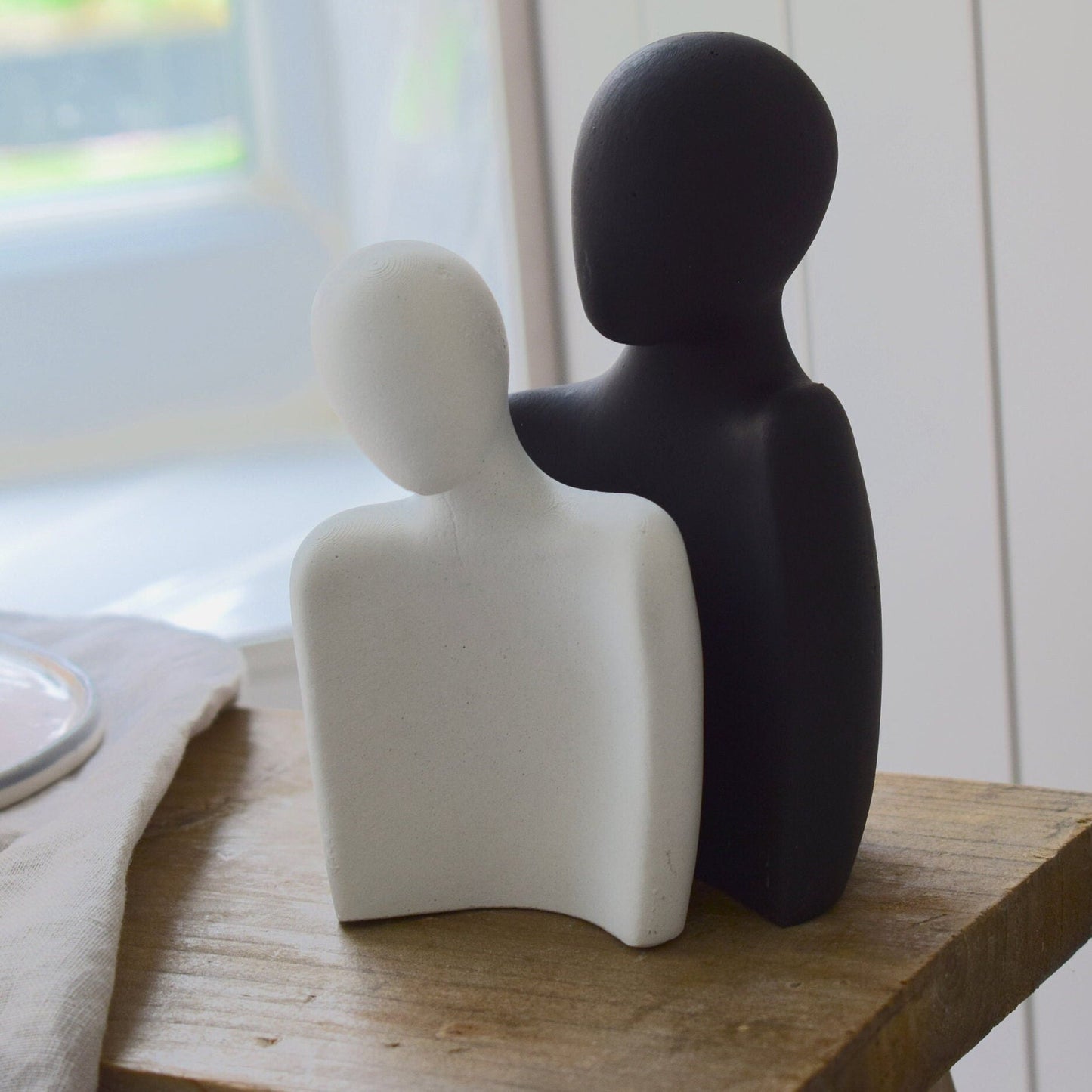 Concrete Sculpture Silhouettes