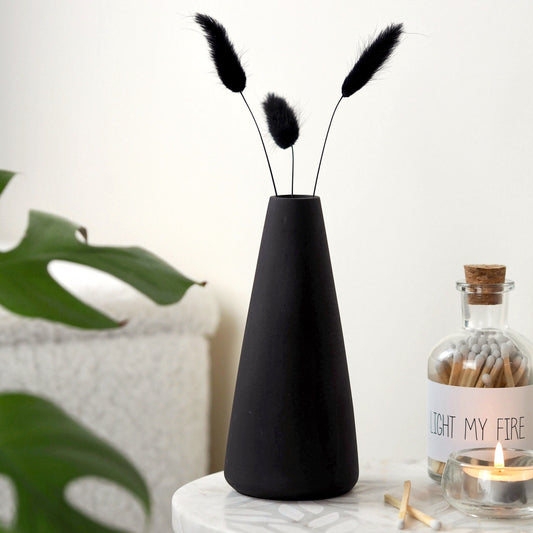 Concrete Tall Bud Vase