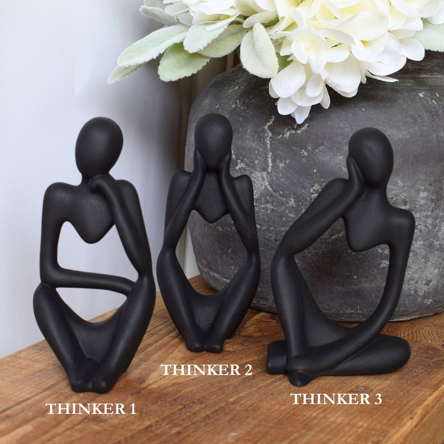 Concrete Thinker Statue