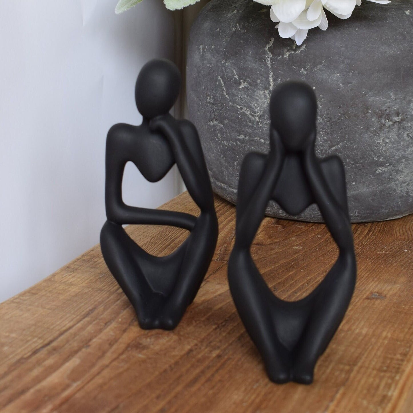 Concrete Thinker Statue