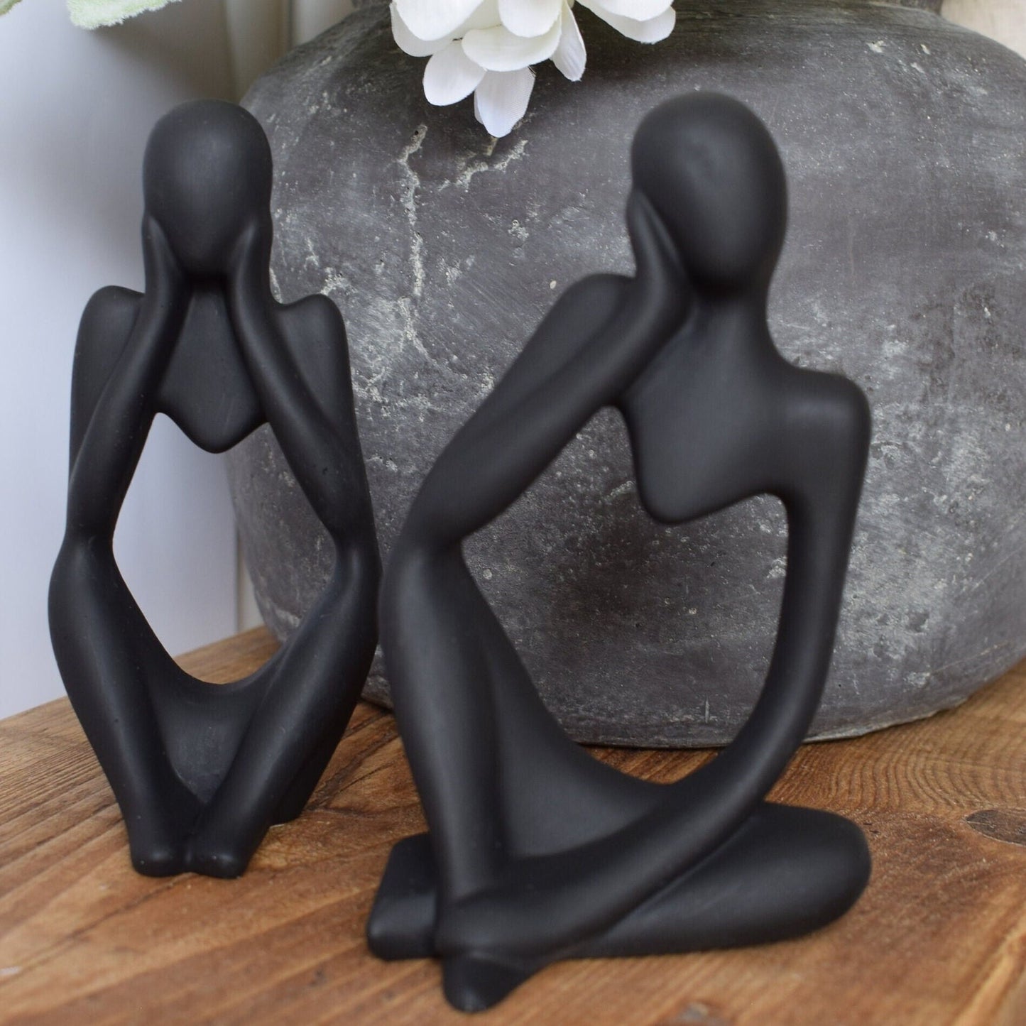 Concrete Thinker Statue