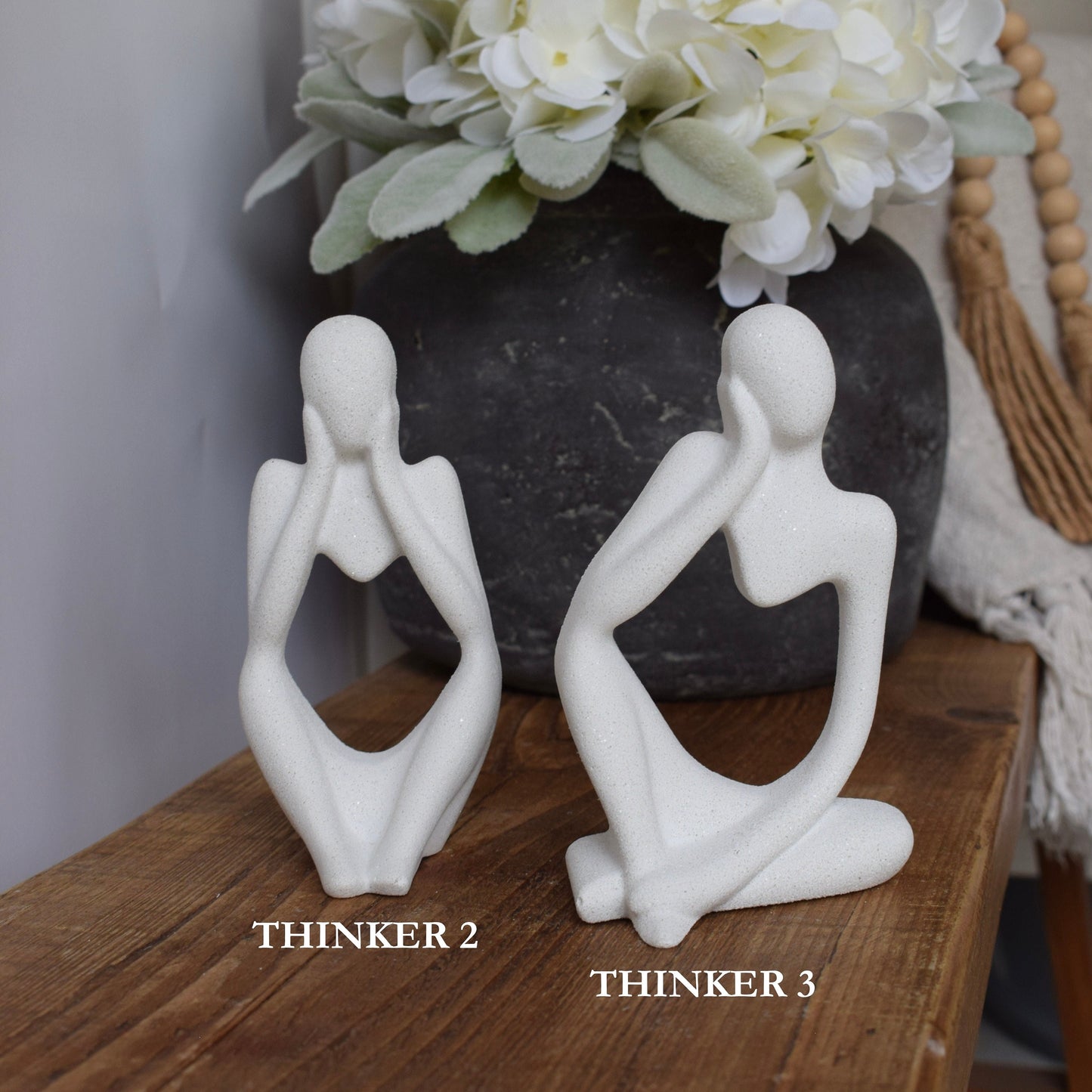 Concrete Thinker Sculptures