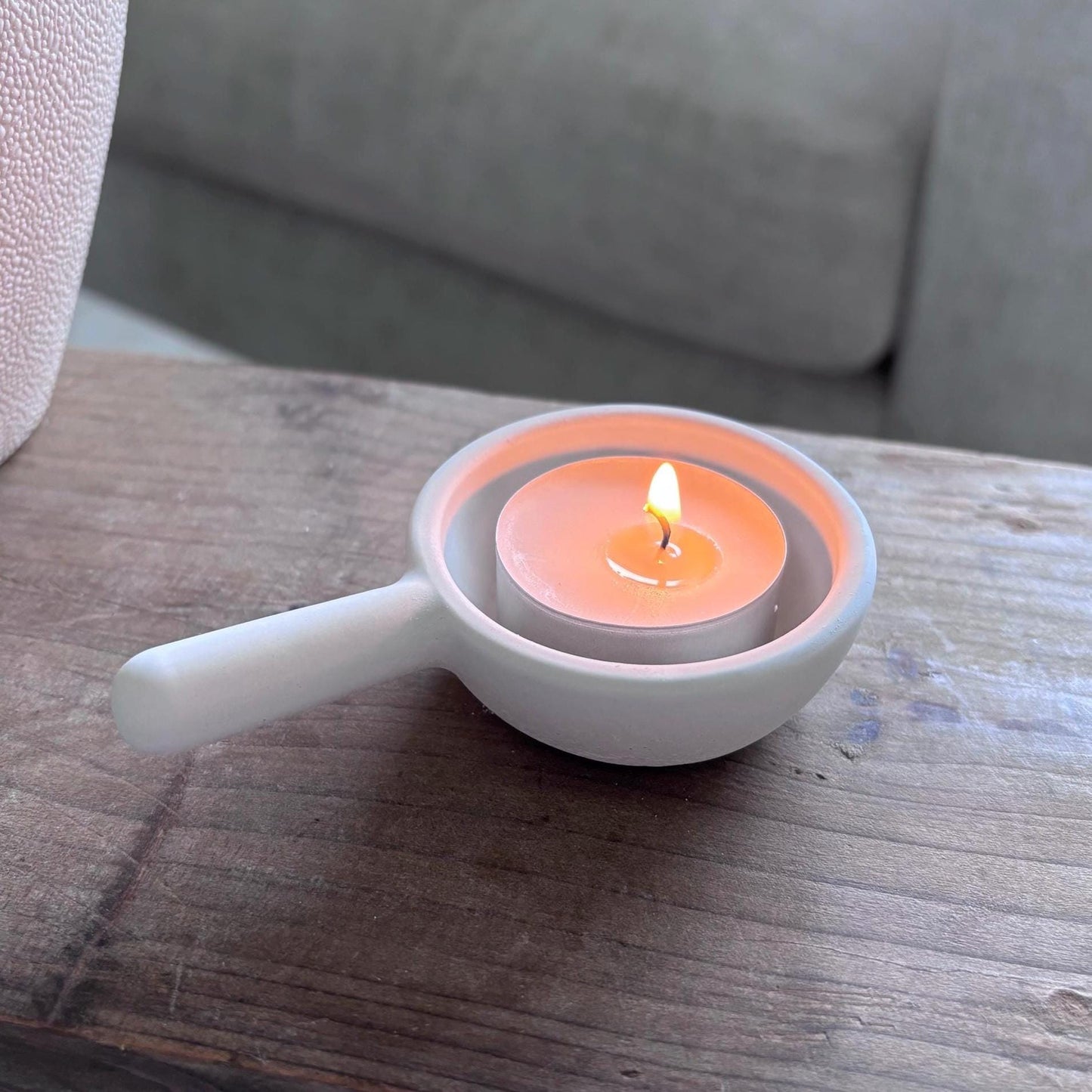 Concrete Tea Light Holder