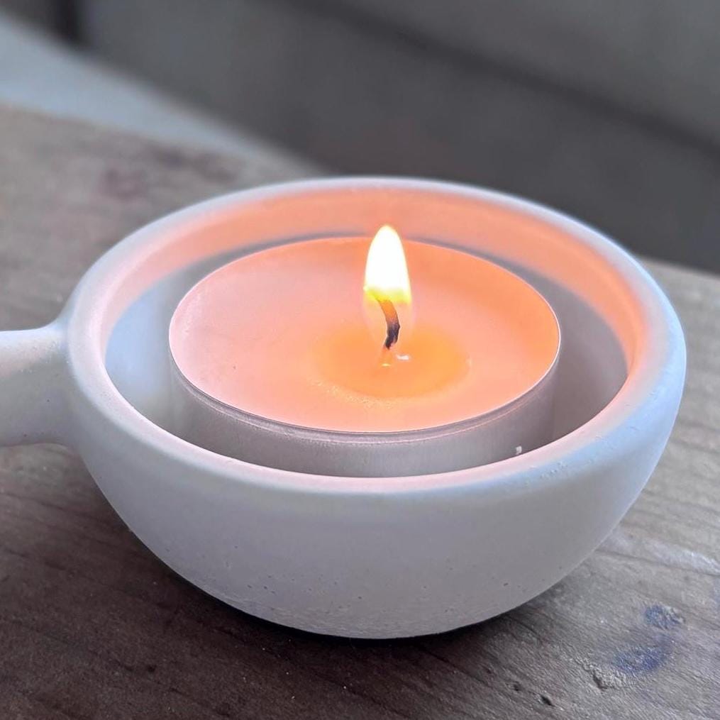 Concrete Tea Light Holder