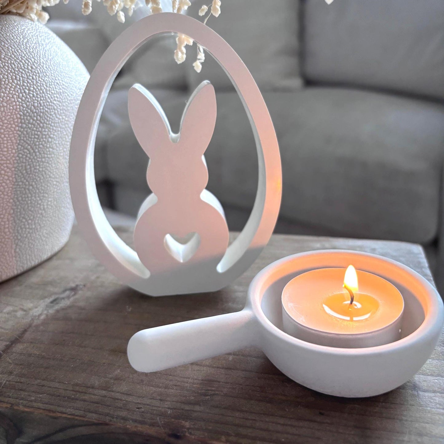 Concrete Tea Light Holder