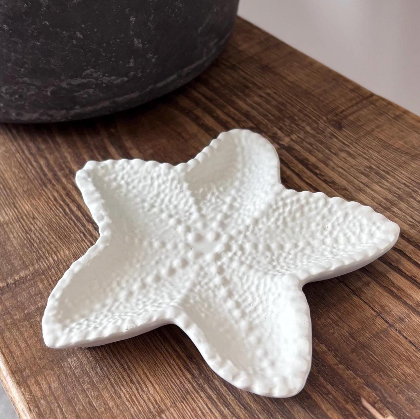 Concrete Starfish Trinket Dish