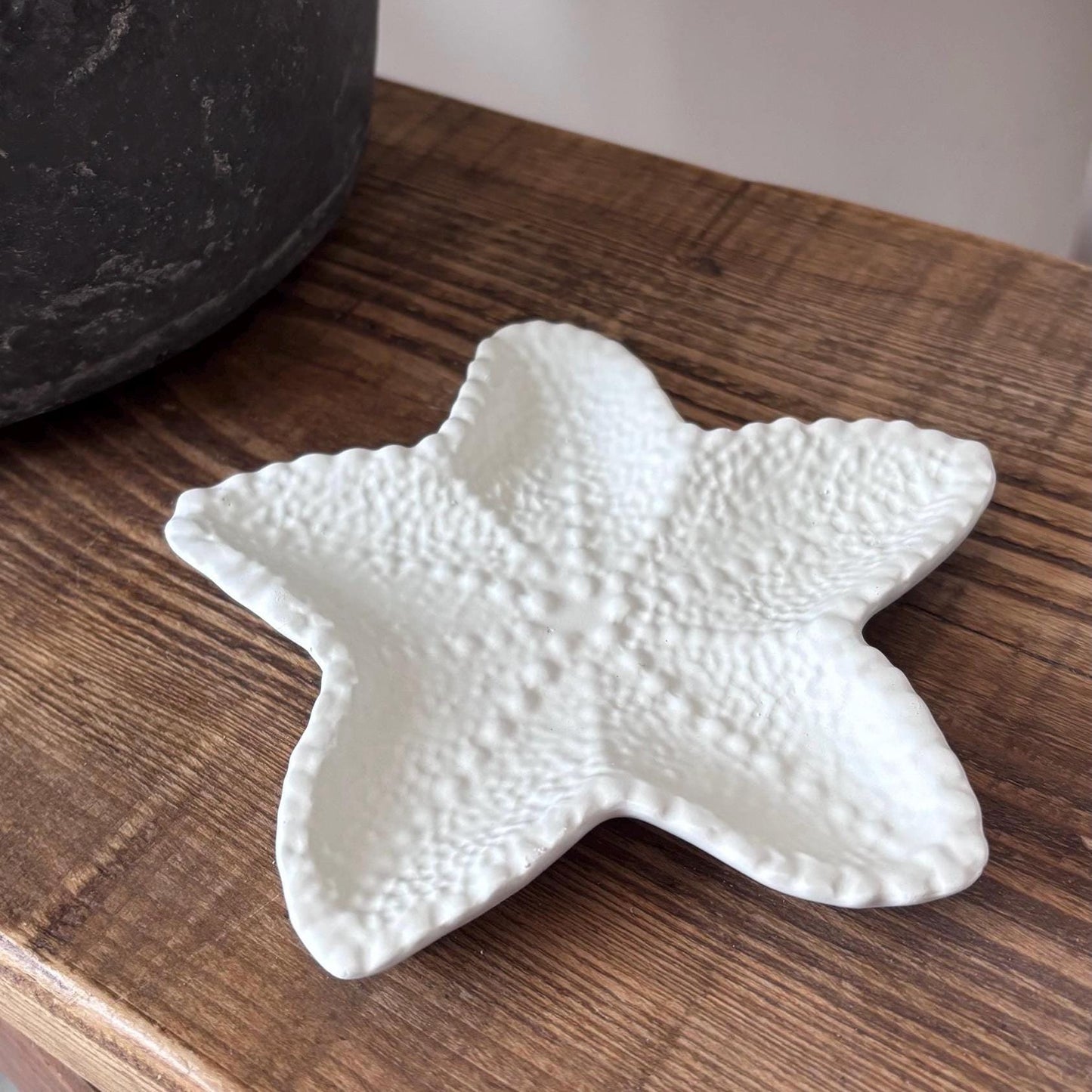 Concrete Starfish Trinket Dish