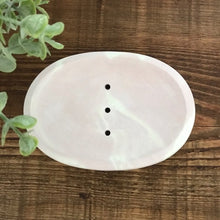 Load image into Gallery viewer, Oval Concrete Soap Dish
