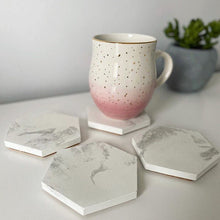 Load image into Gallery viewer, Concrete Hexagon Coasters
