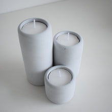 Load image into Gallery viewer, Concrete Pillar Tea Light Holders
